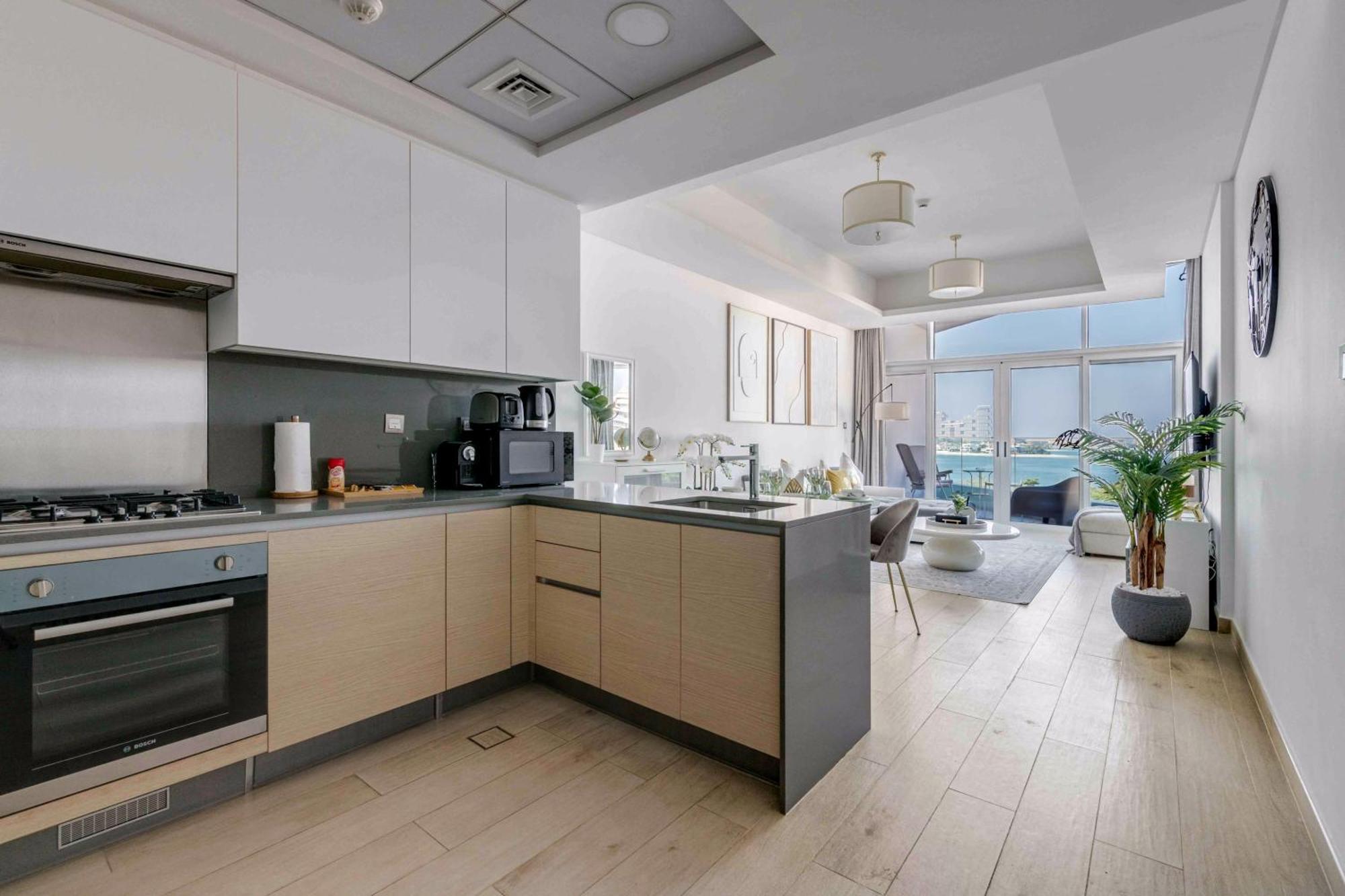 Luxury Azizi Mina Beachfront Apartments Dubaj Zewnętrze zdjęcie