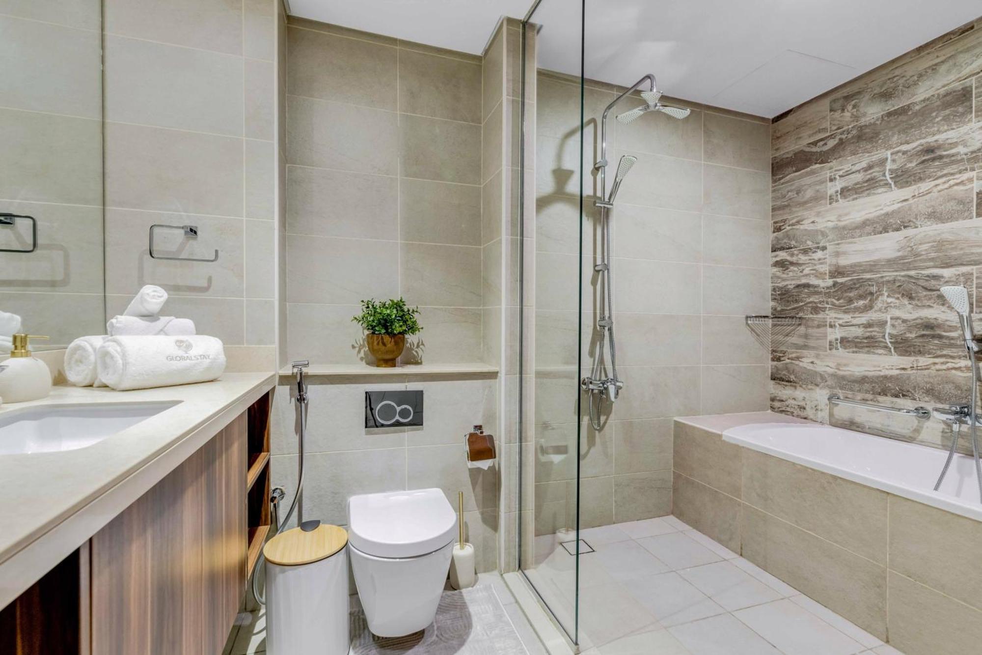 Luxury Azizi Mina Beachfront Apartments Dubaj Zewnętrze zdjęcie