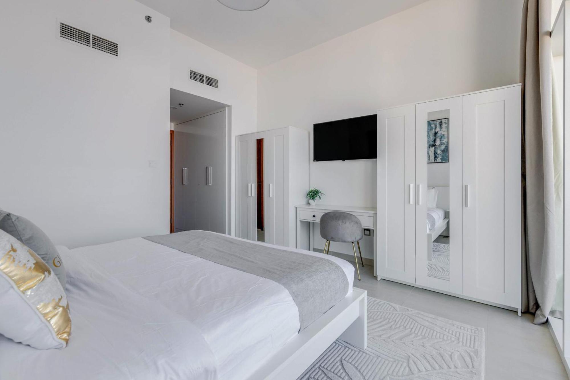 Luxury Azizi Mina Beachfront Apartments Dubaj Zewnętrze zdjęcie