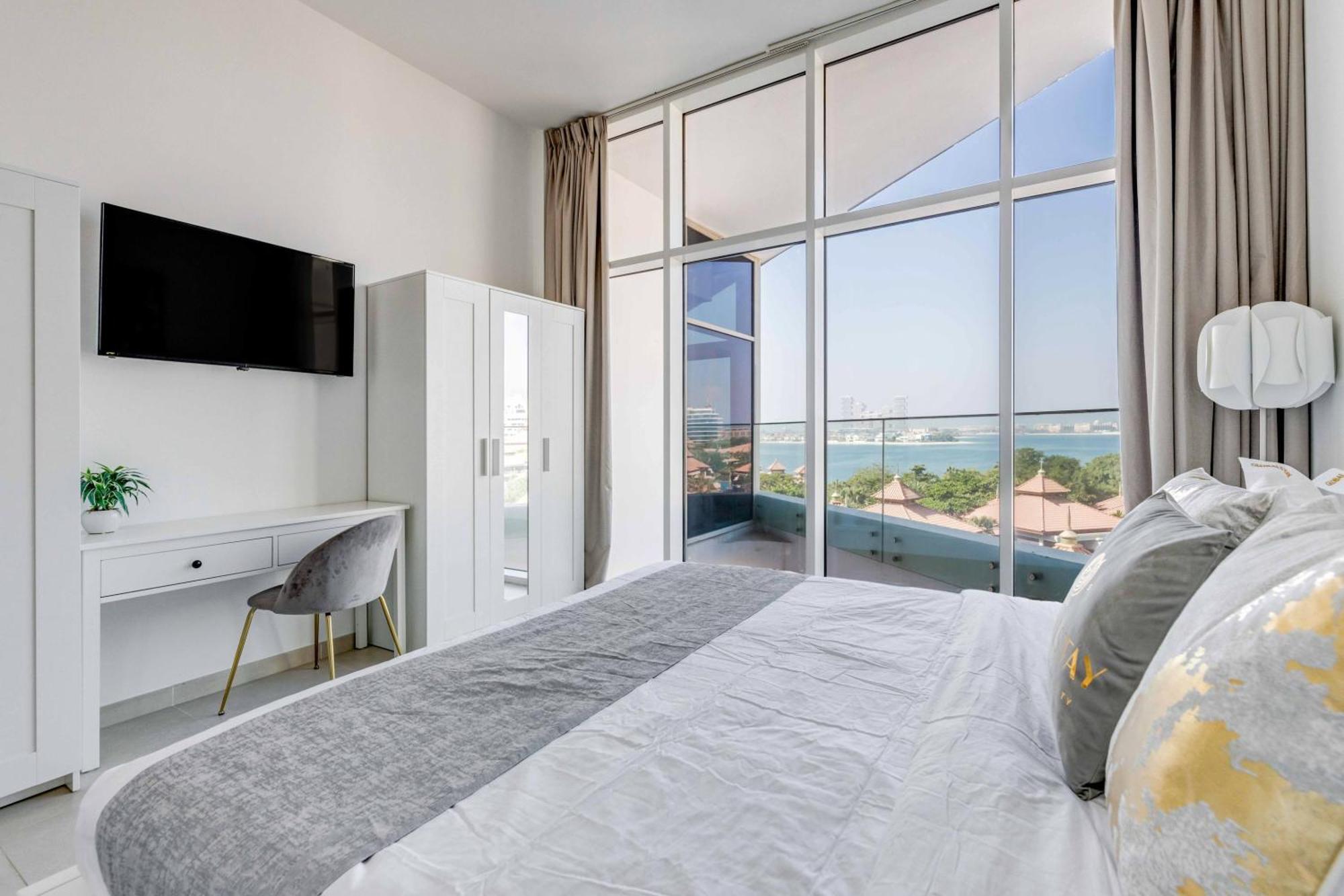 Luxury Azizi Mina Beachfront Apartments Dubaj Zewnętrze zdjęcie