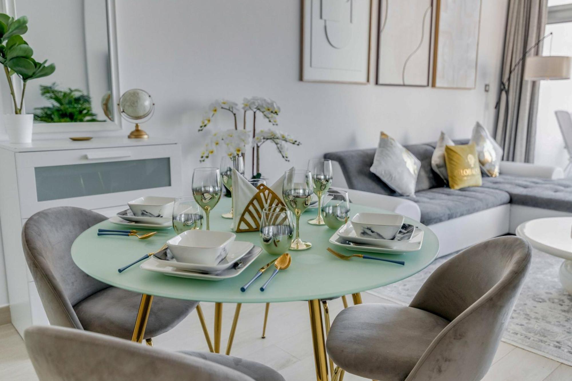 Luxury Azizi Mina Beachfront Apartments Dubaj Zewnętrze zdjęcie
