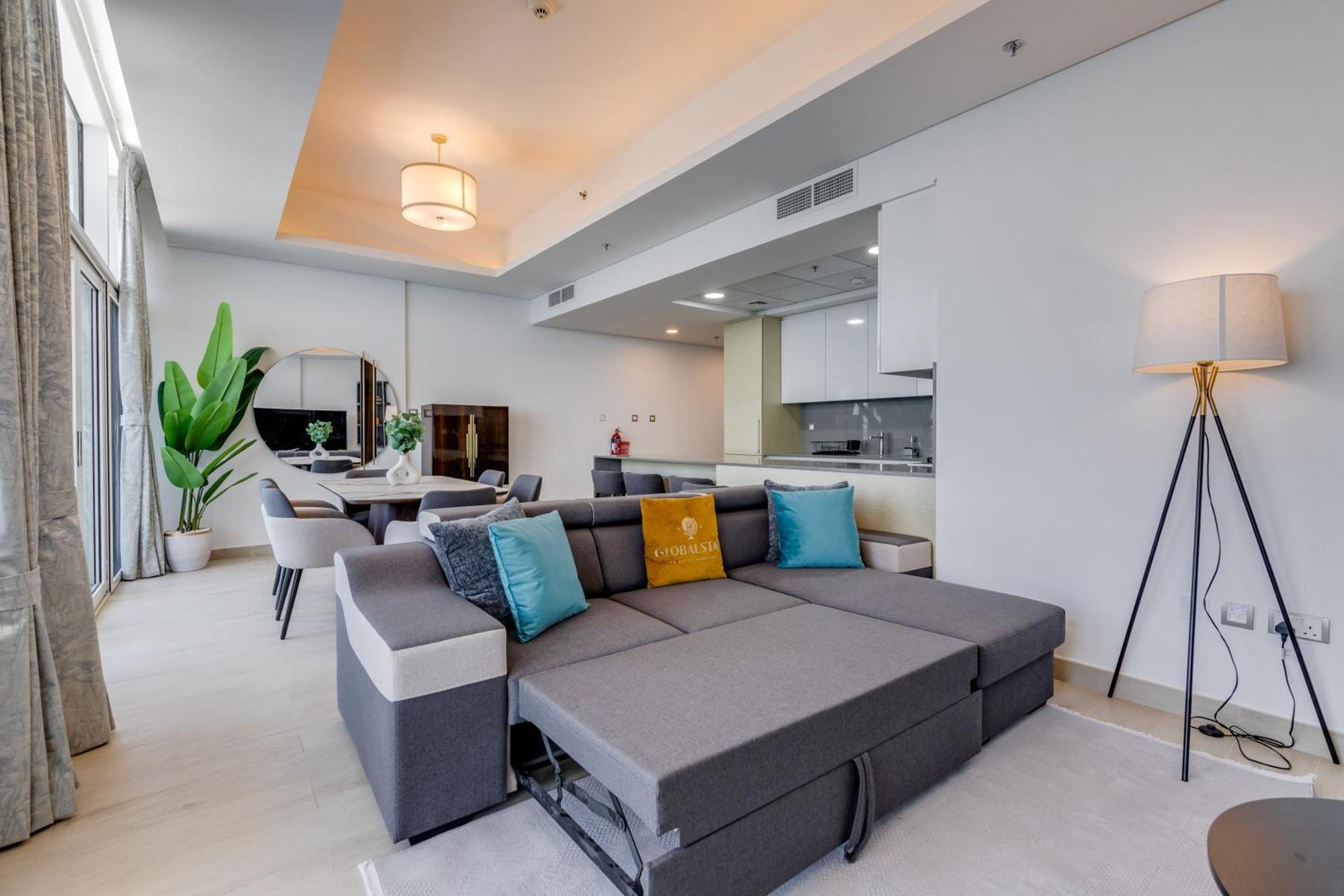 Luxury Azizi Mina Beachfront Apartments Dubaj Zewnętrze zdjęcie